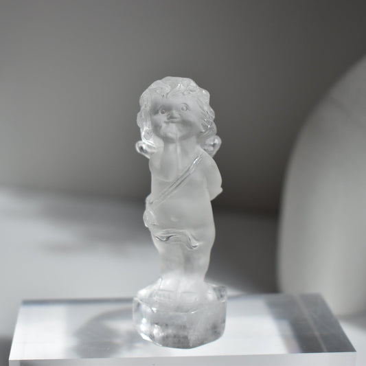 Clear Quartz Cupid #2