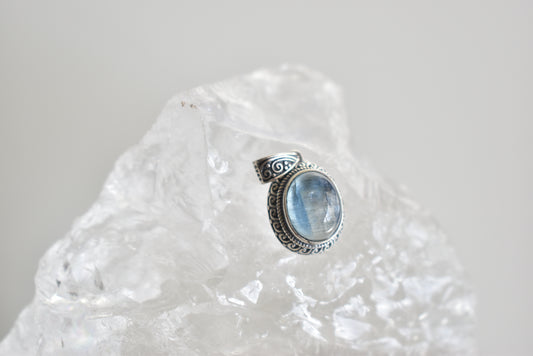 Blue Kyanite 925 Sterling Sliver Pendant