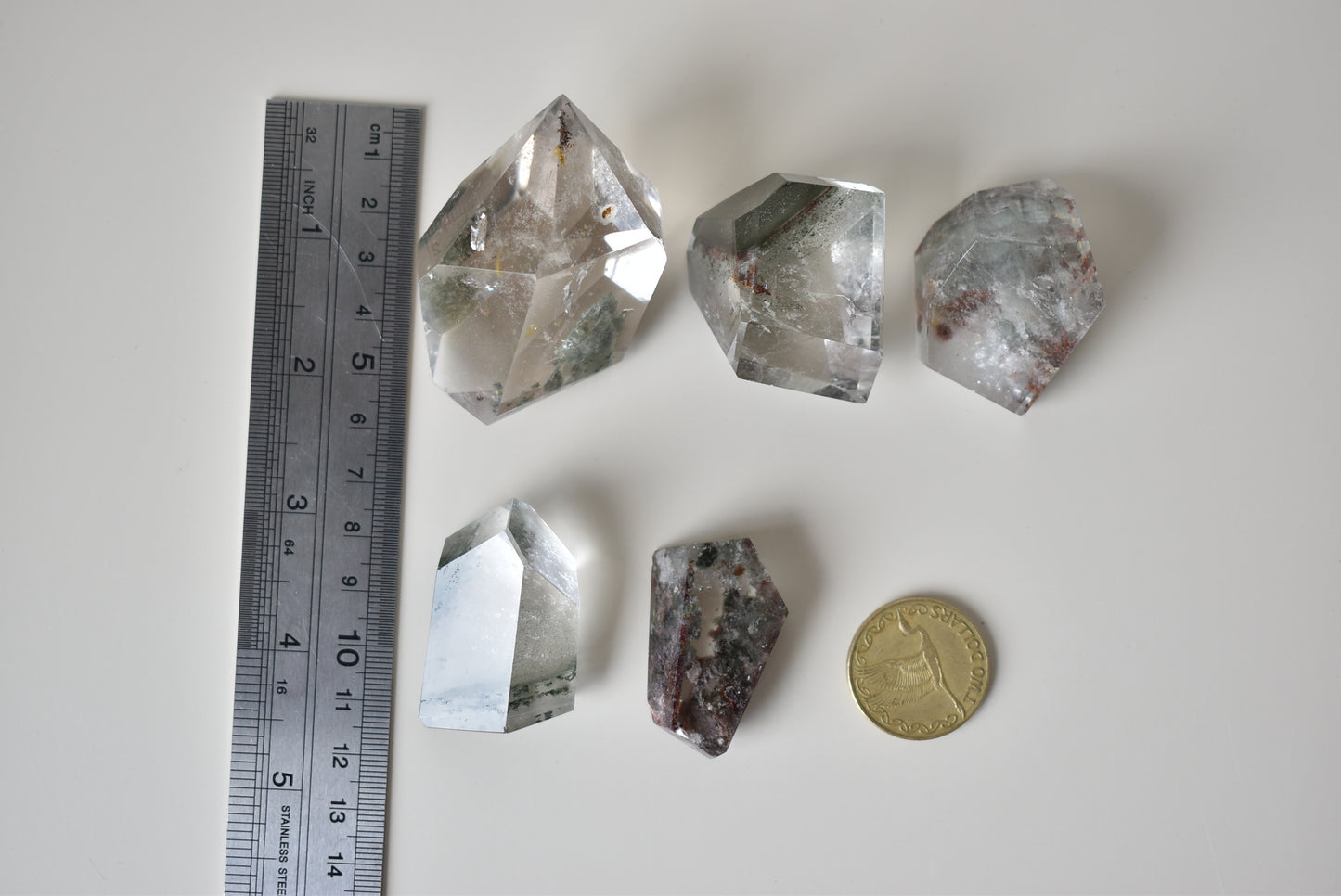 Garden Quartz Lodolite Freeform