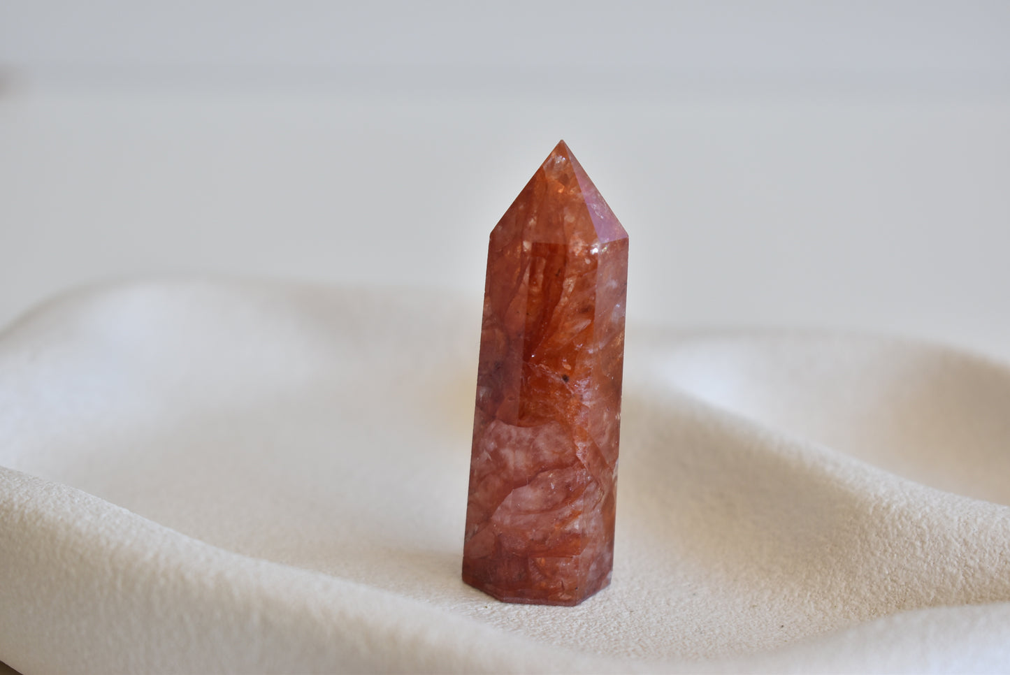 Fire (Hematoid) Quartz Point #1