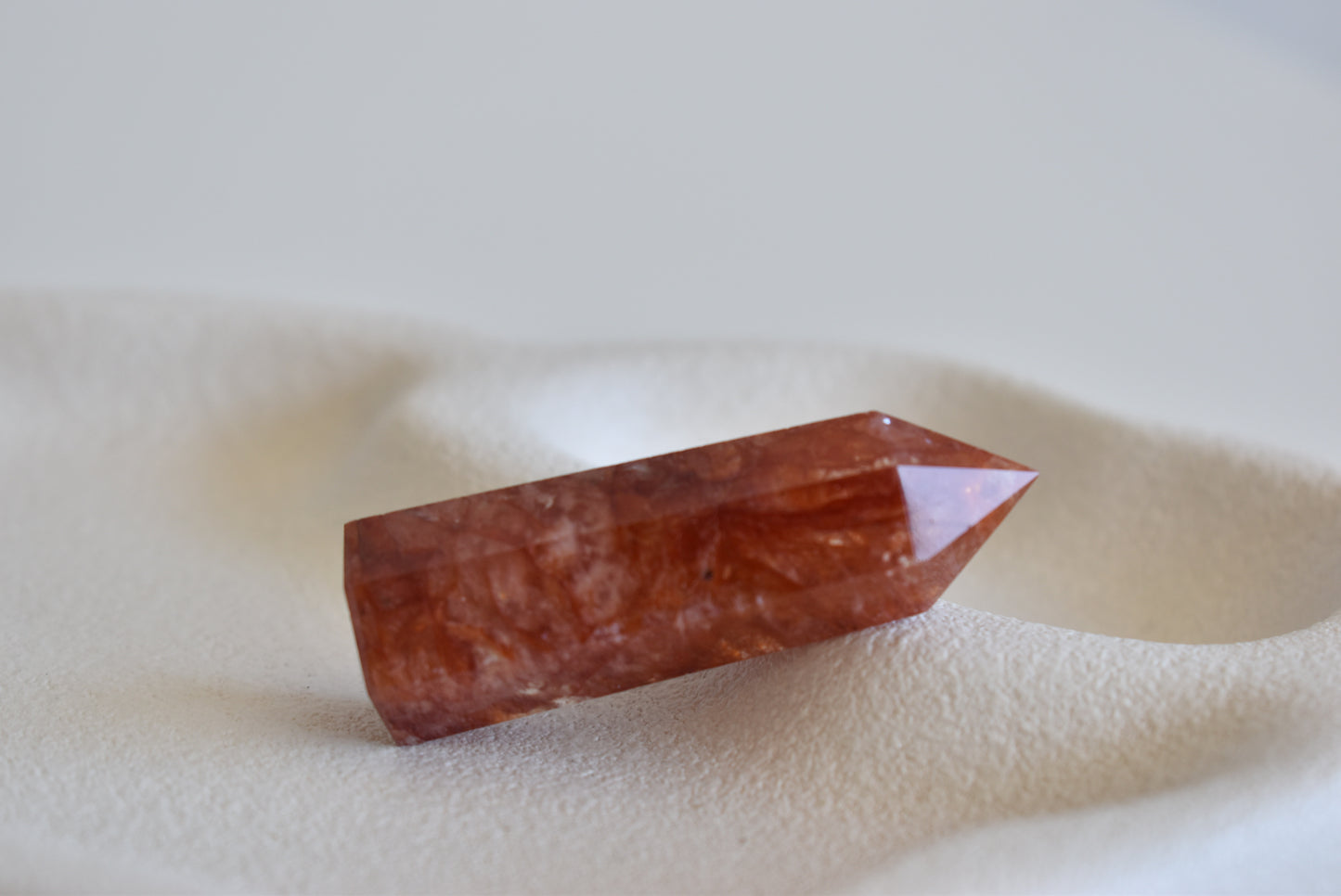 Fire (Hematoid) Quartz Point #1