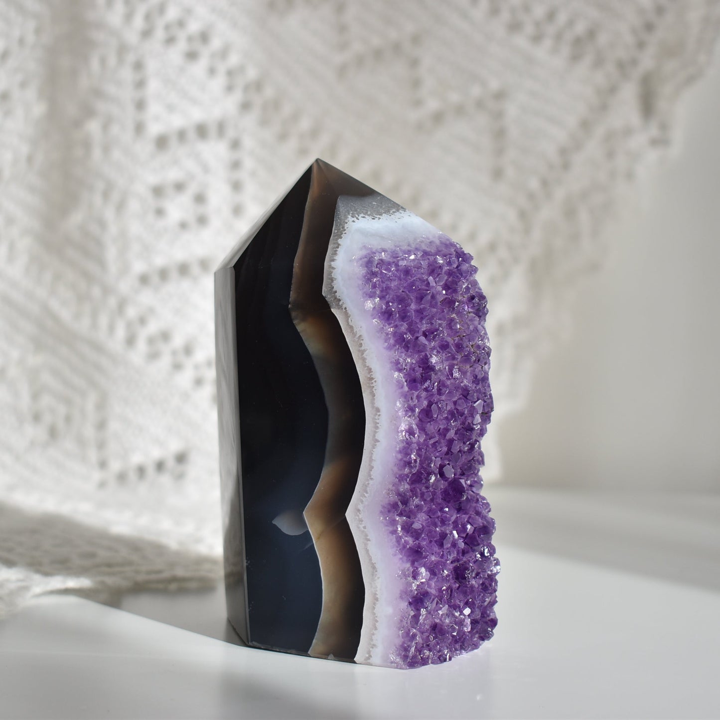 Amethyst Cluster Tower