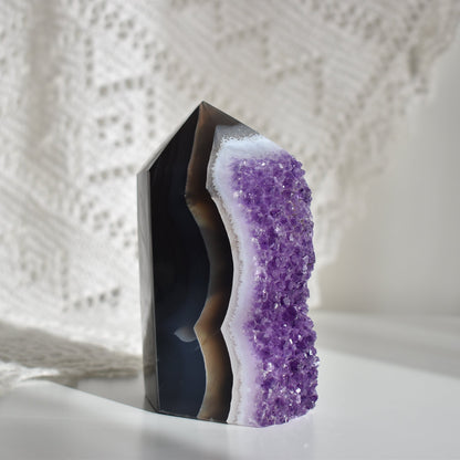 Amethyst Cluster Tower