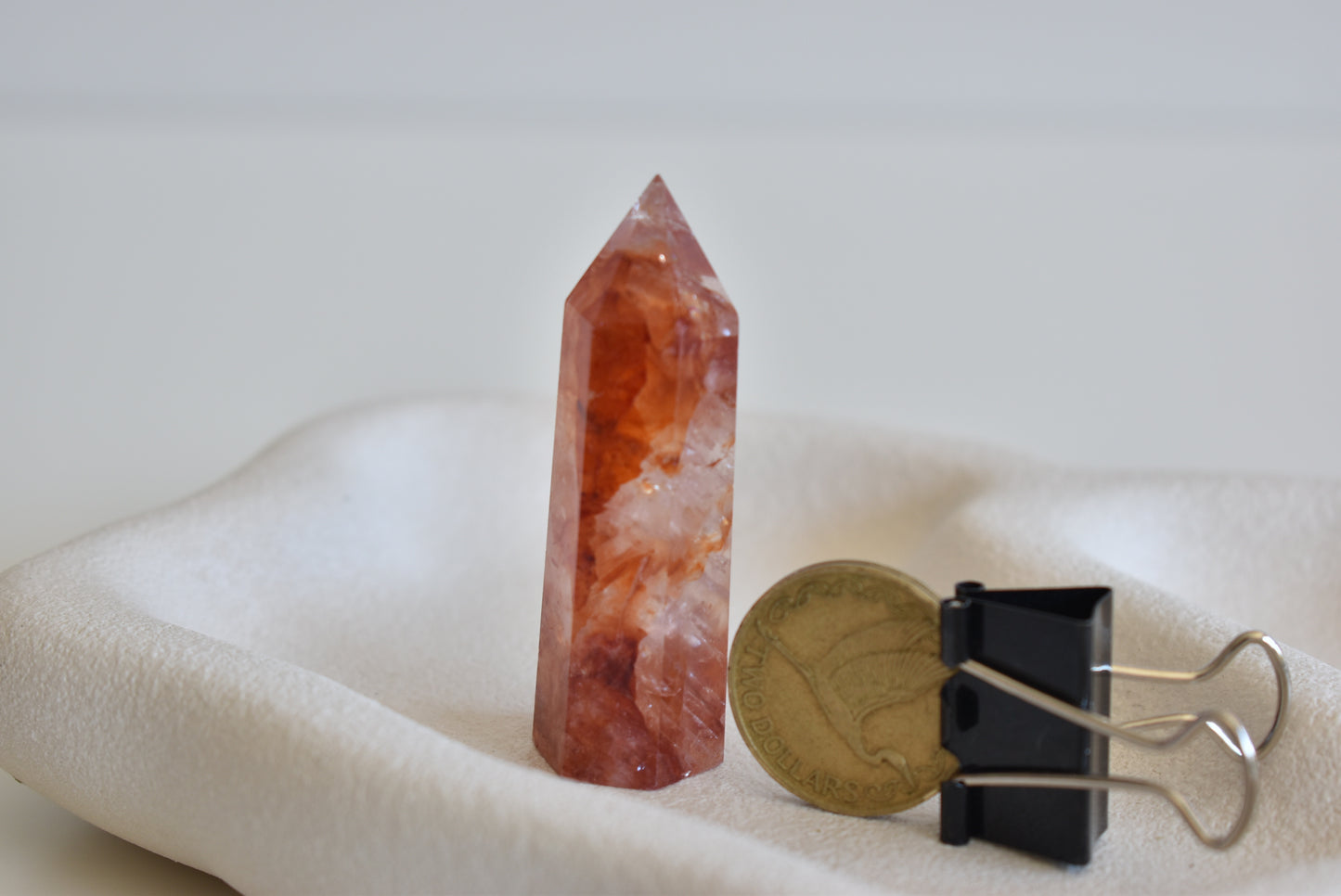 Fire (Hematoid) Quartz Point #2