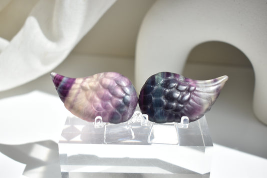 Candy Fluorite Wings (Pair) #2
