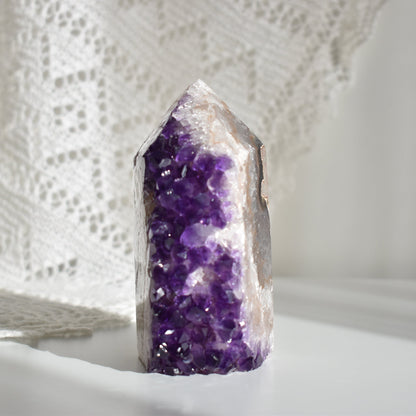 Amethyst Cluster Tower