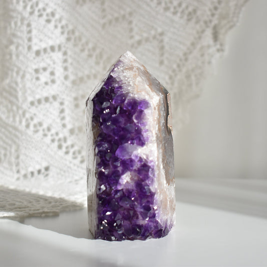 Amethyst Cluster Tower