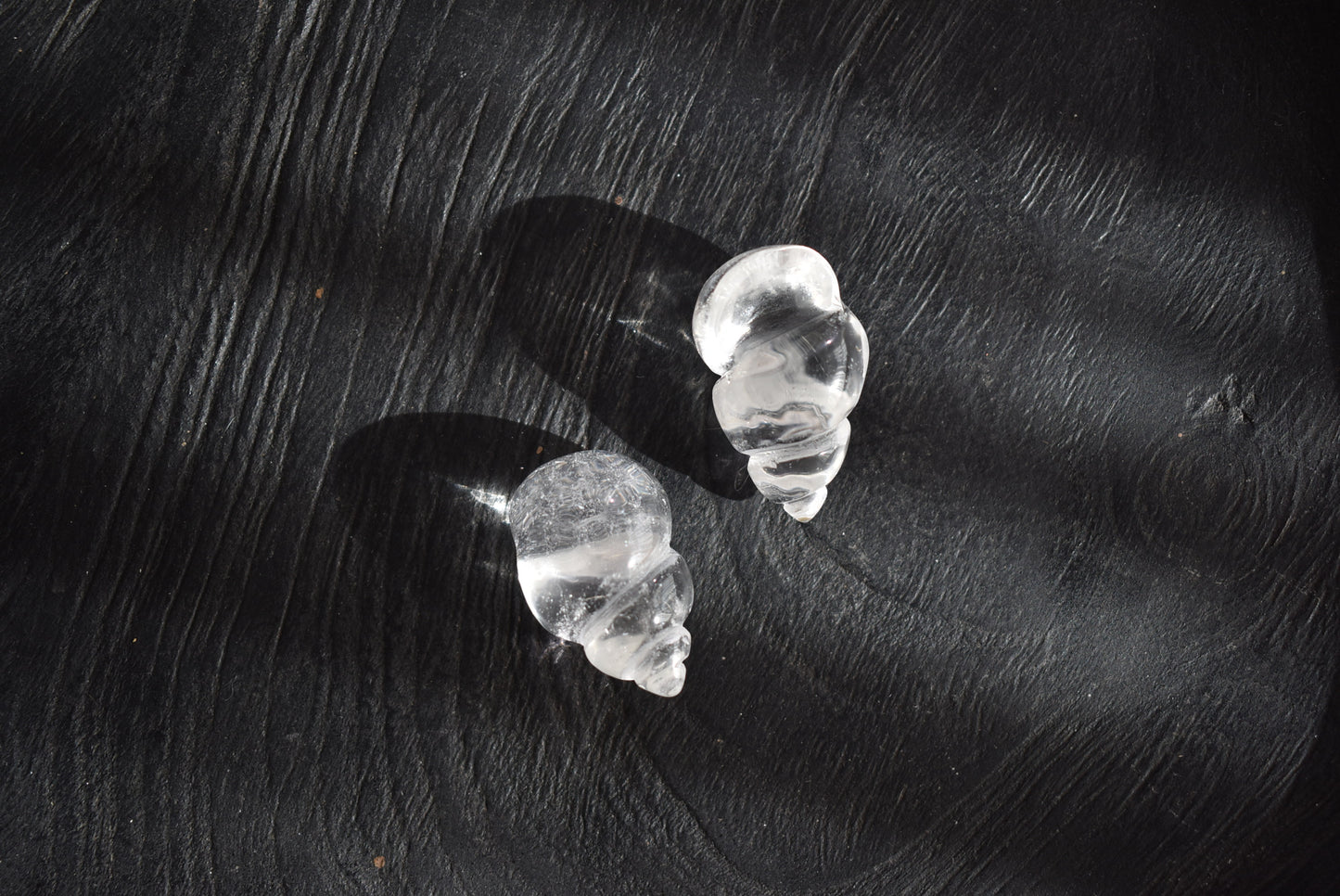 Clear Quartz Seashell (short)
