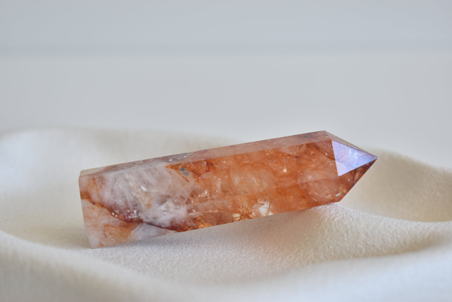 Fire (Hematoid) Quartz Point #3