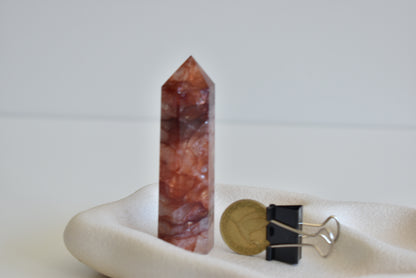 Fire (Hematoid) Quartz Point #4
