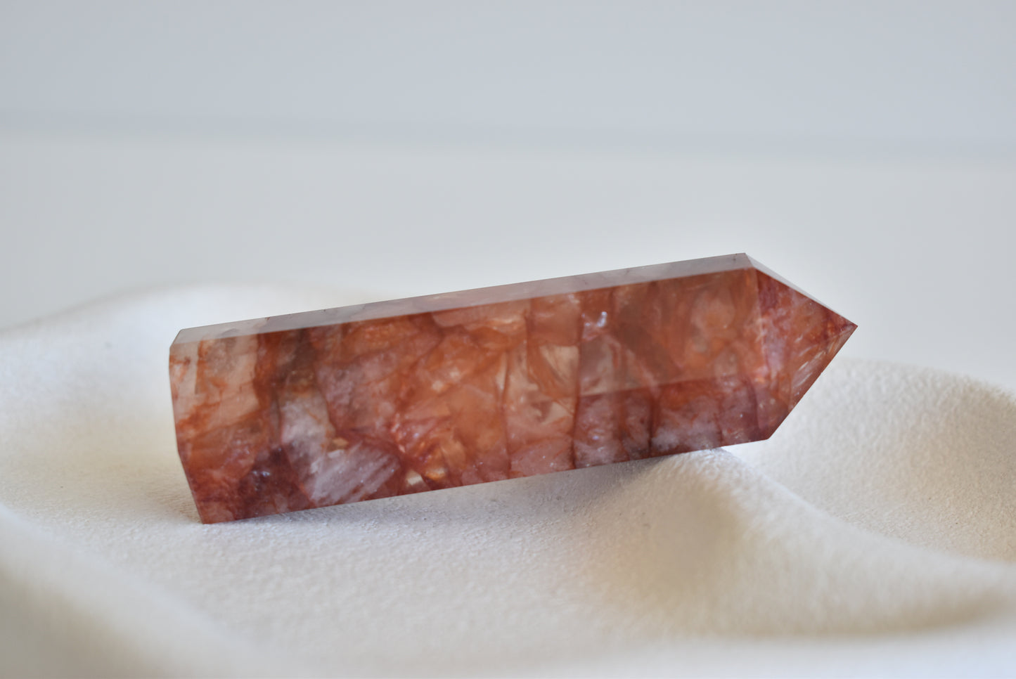 Fire (Hematoid) Quartz Point #4