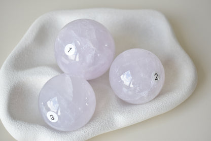 Lavender Quartz Sphere