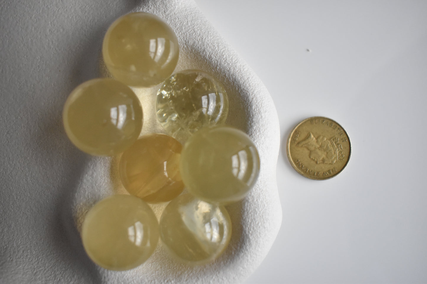 Baby Citrine Sphere