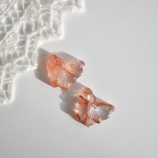 Fire (Hematoid) Quartz Butterfly