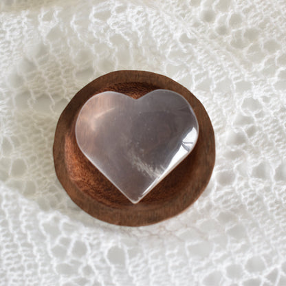 Girasol Quartz Heart
