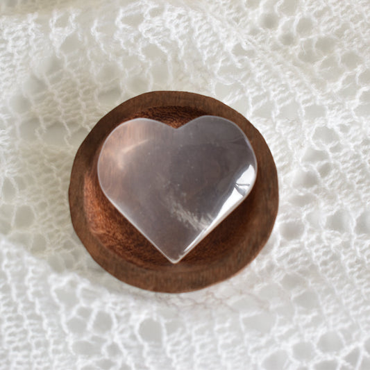 Girasol Quartz Heart