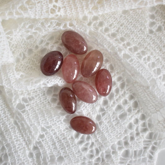 Strawberry Quartz Shiva