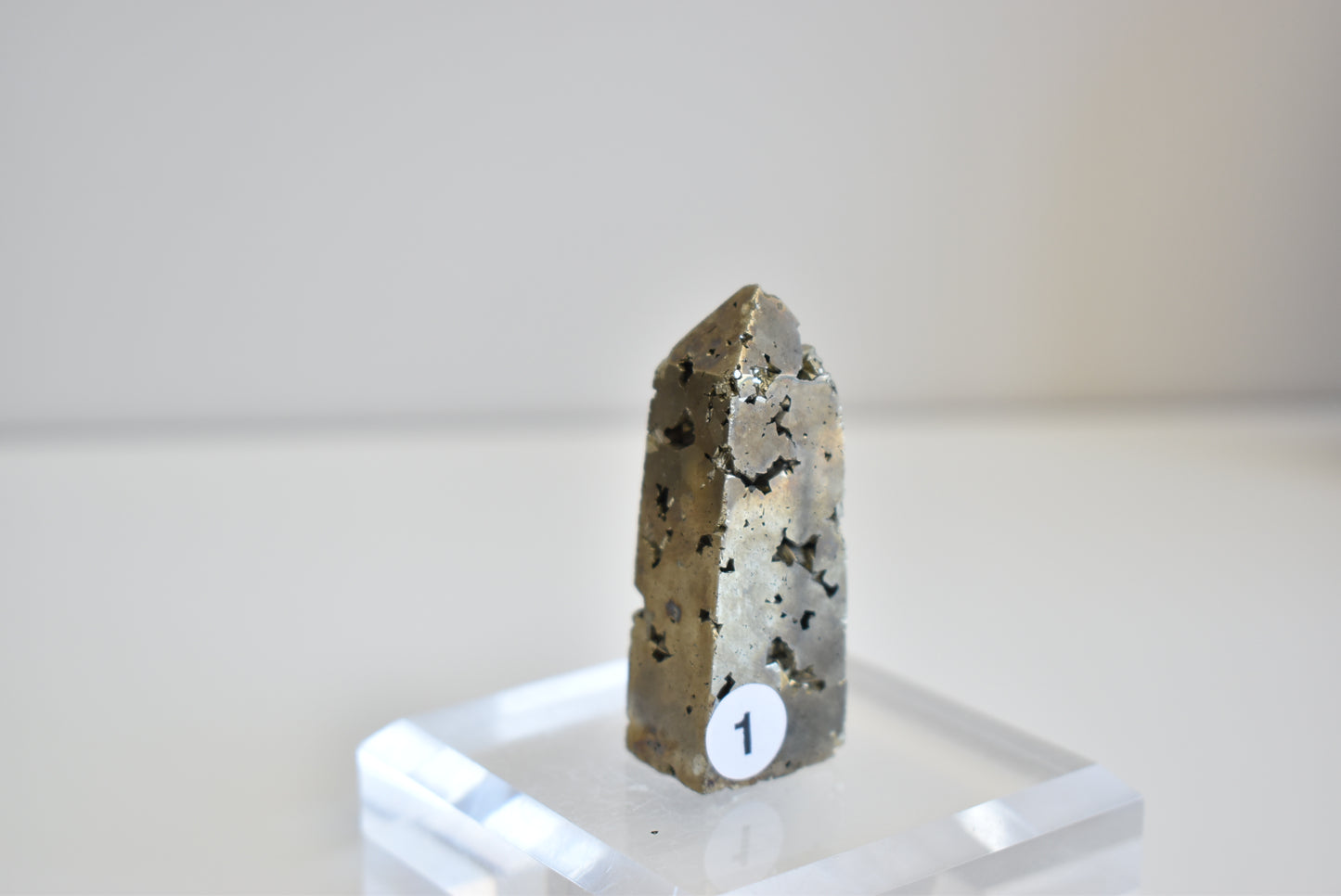 Druzy Pyrite Point
