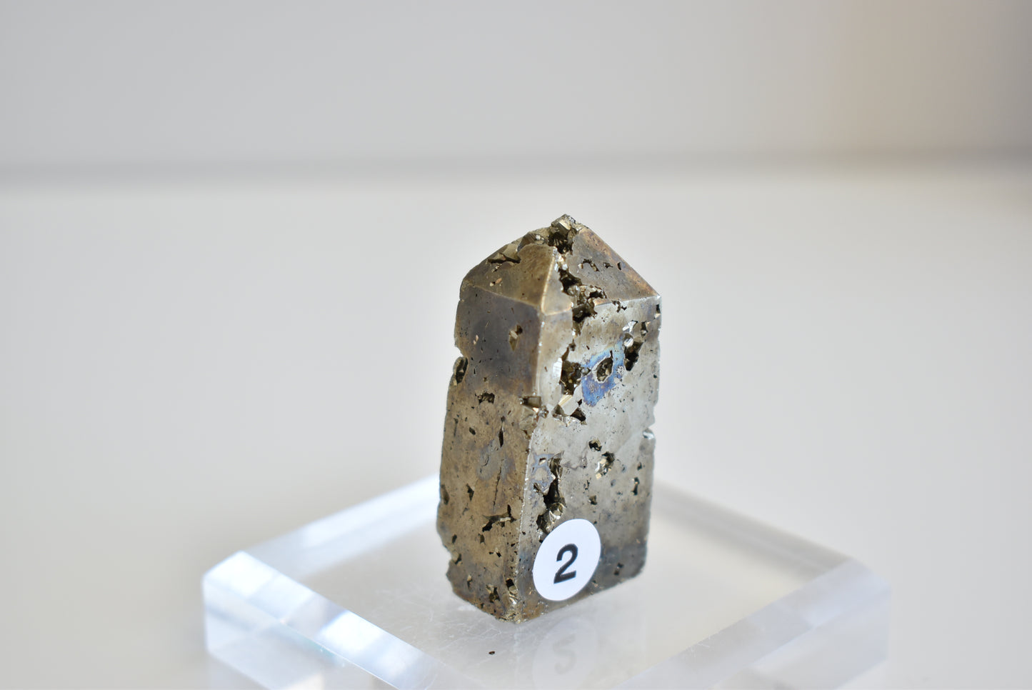 Druzy Pyrite Point
