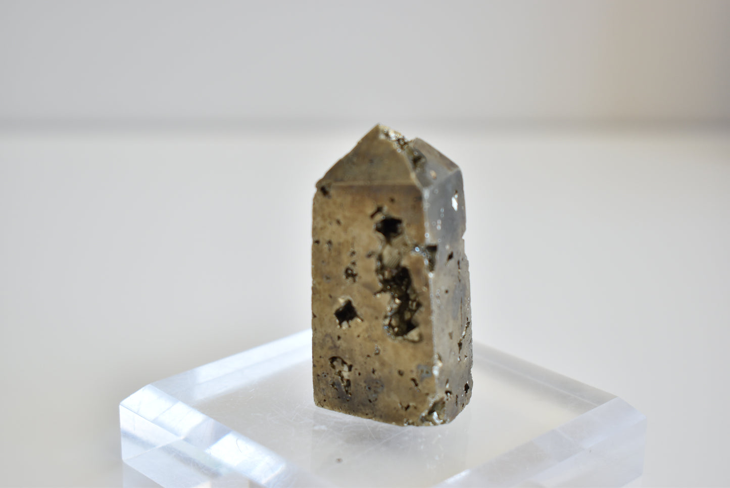 Druzy Pyrite Point