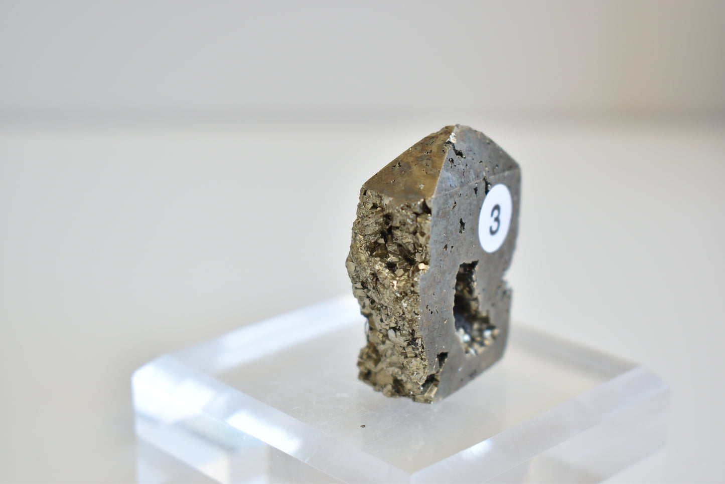 Druzy Pyrite Point