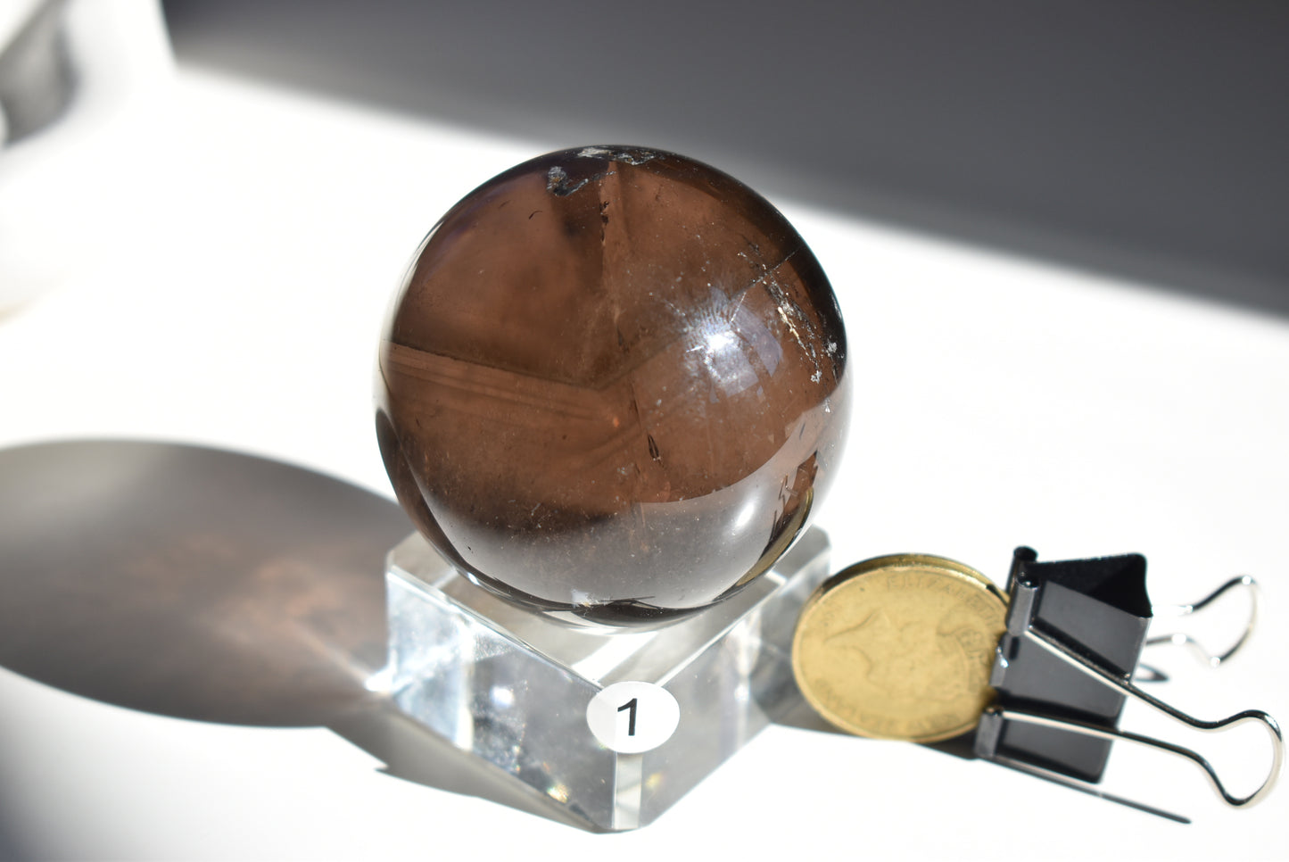 Rainbow Smoky Quartz Sphere #1