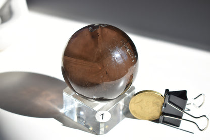 Rainbow Smoky Quartz Sphere #1