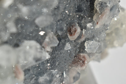 Apophyllite with Red Heulandite