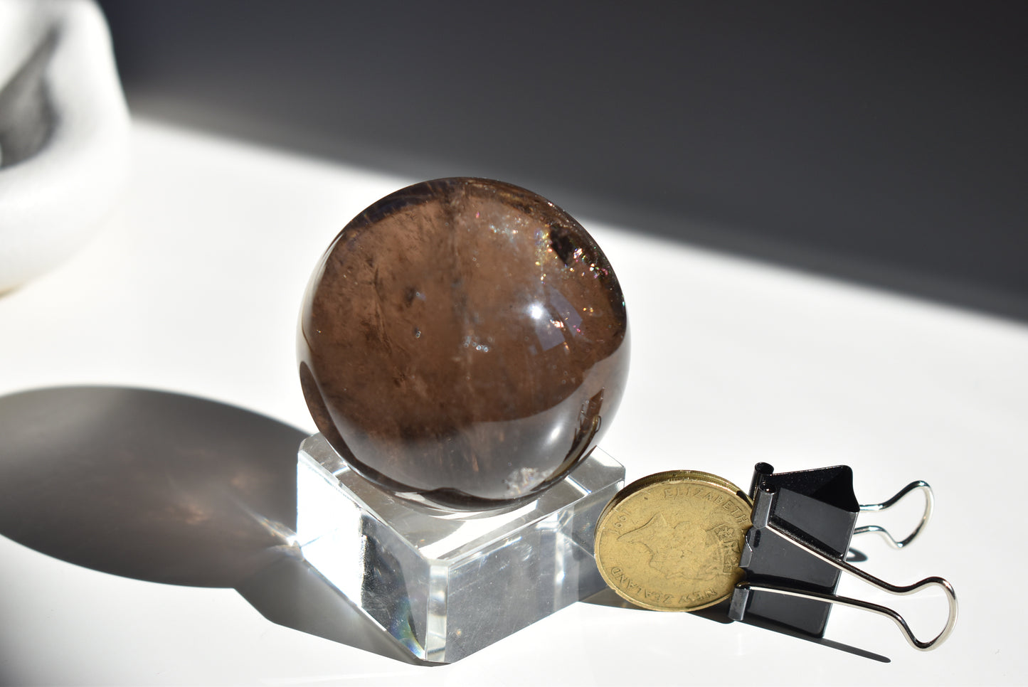 Rainbow Smoky Quartz Sphere #2