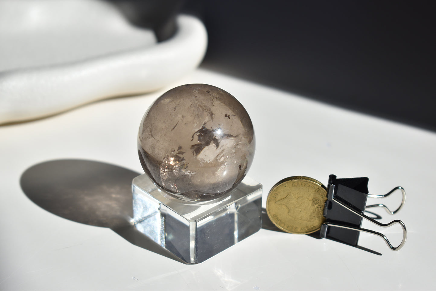 Rainbow Smoky Quartz Sphere #3