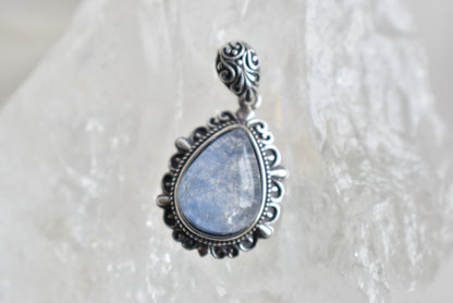 Dumortierite  Sterling Sliver Pendant