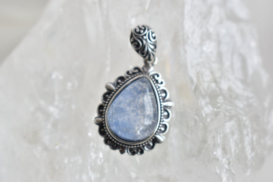 Dumortierite  Sterling Sliver Pendant
