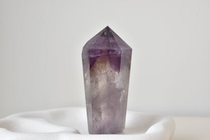 HG Hollandite Amethyst point #1 340g