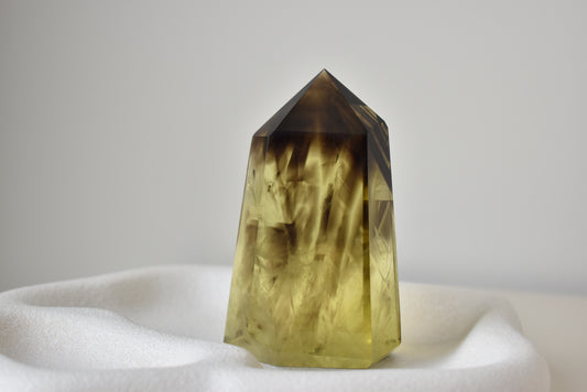 HG Citrine Point (Heat Treated ) 280g