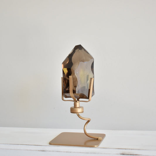 Zambia Premium Smoky Quartz with Rotating Stand #2