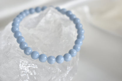 Angelite Bracelet 6mm