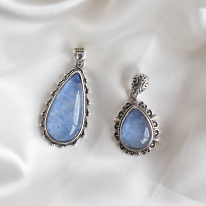 Dumortierite  Sterling Sliver Pendant
