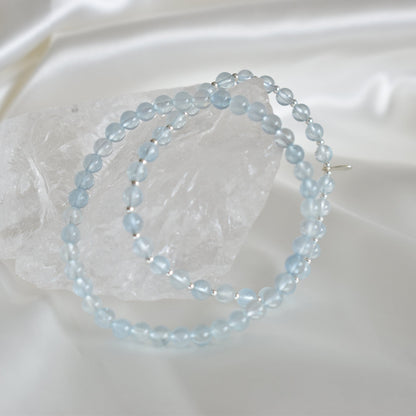Aquamarine Bracelet 4.5mm