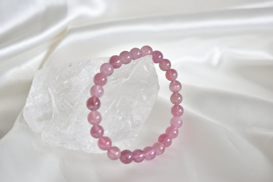 Asterism Rose Quartz Bracelet #2