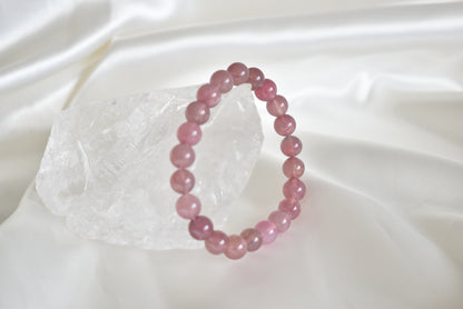 Asterism Rose Quartz Bracelet #3