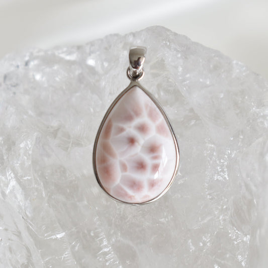 Pink Larimar Pendant