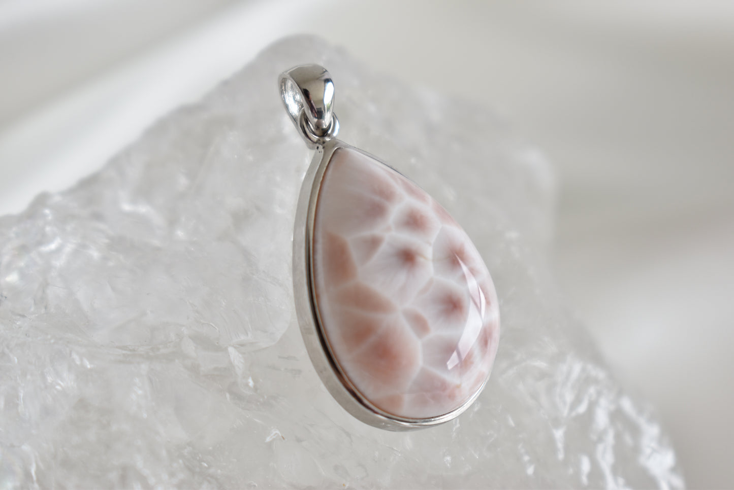 Pink Larimar Pendant