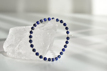 Lapis Lazuli Bracelet 4mm