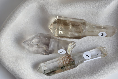 Garden Quartz Lodolite Wand (rainbows) #2