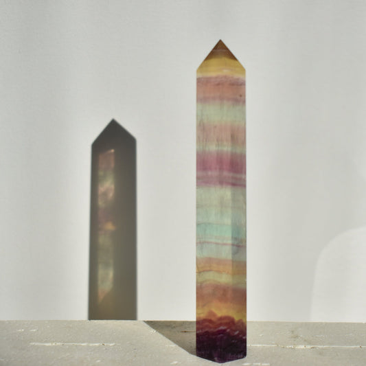 Candy Fluorite Point 125mm