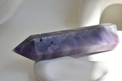 Lavender silky Fluorite Point (Large)
