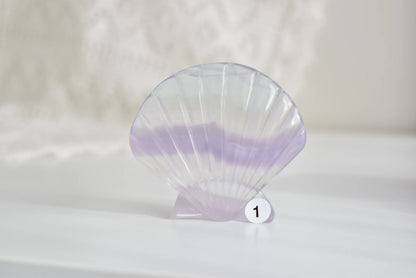 Lavender Fluorite Sea Shell #1