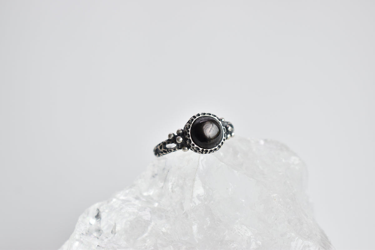 Hypersthene Sterling Sliver Ring