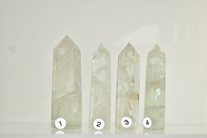 Pastel Fluorite Points