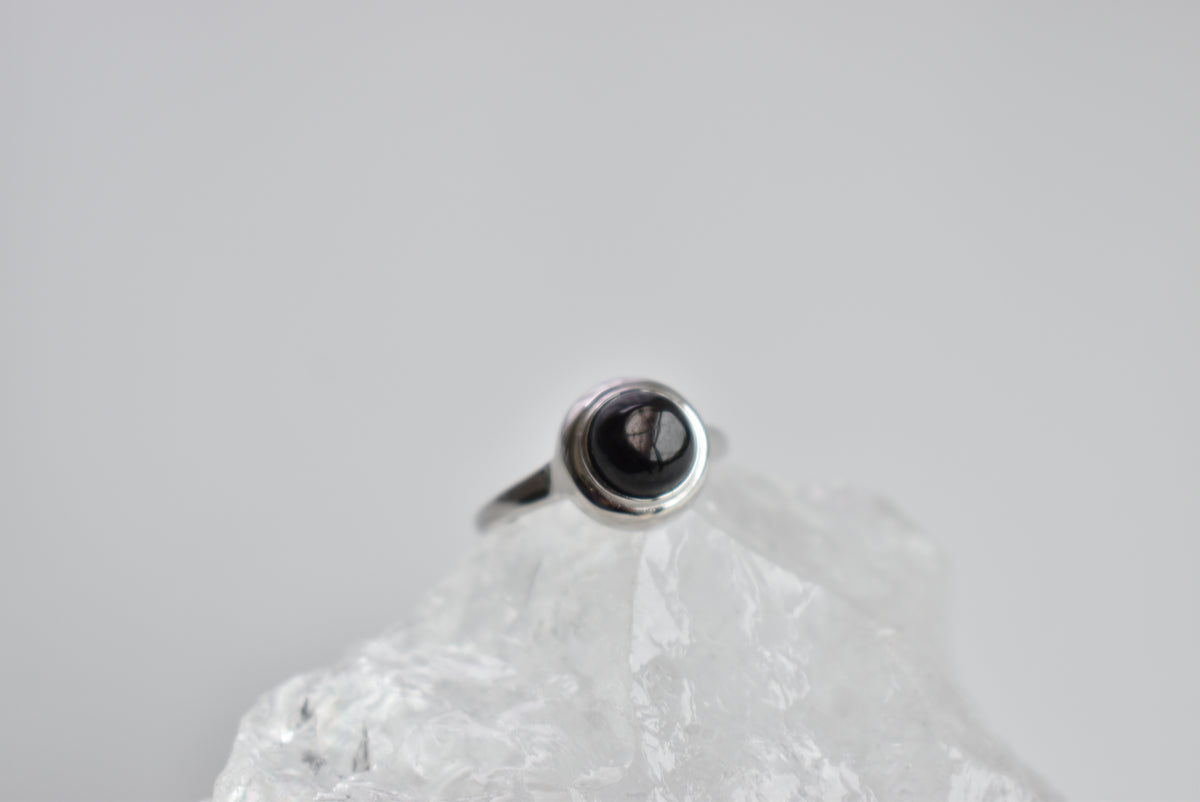 Hypersthene Sterling Sliver Ring